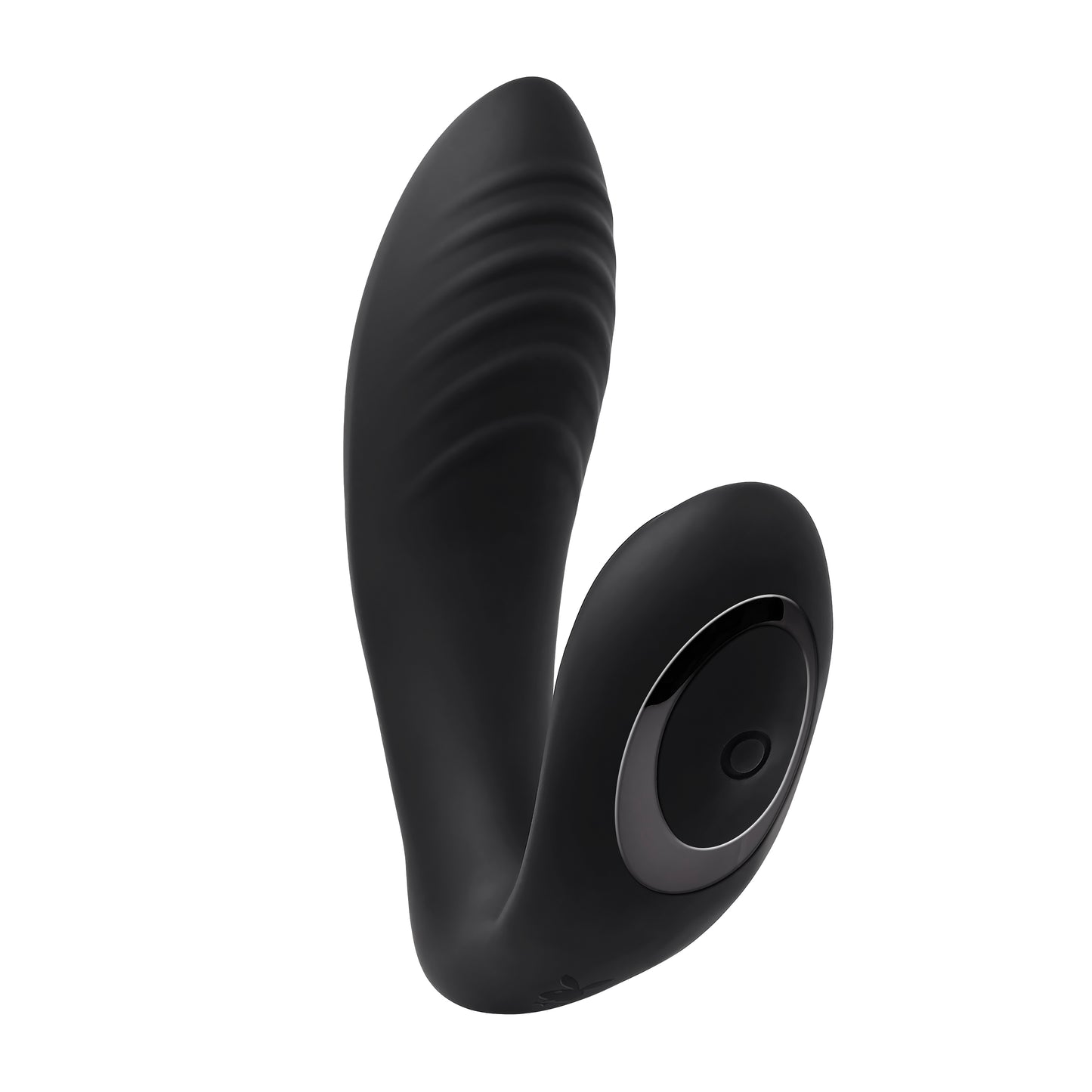 Playboy Pleasure PLAY TIME Black 12.7cm USB Rechargeable G-Spot P-Spot Vibrator