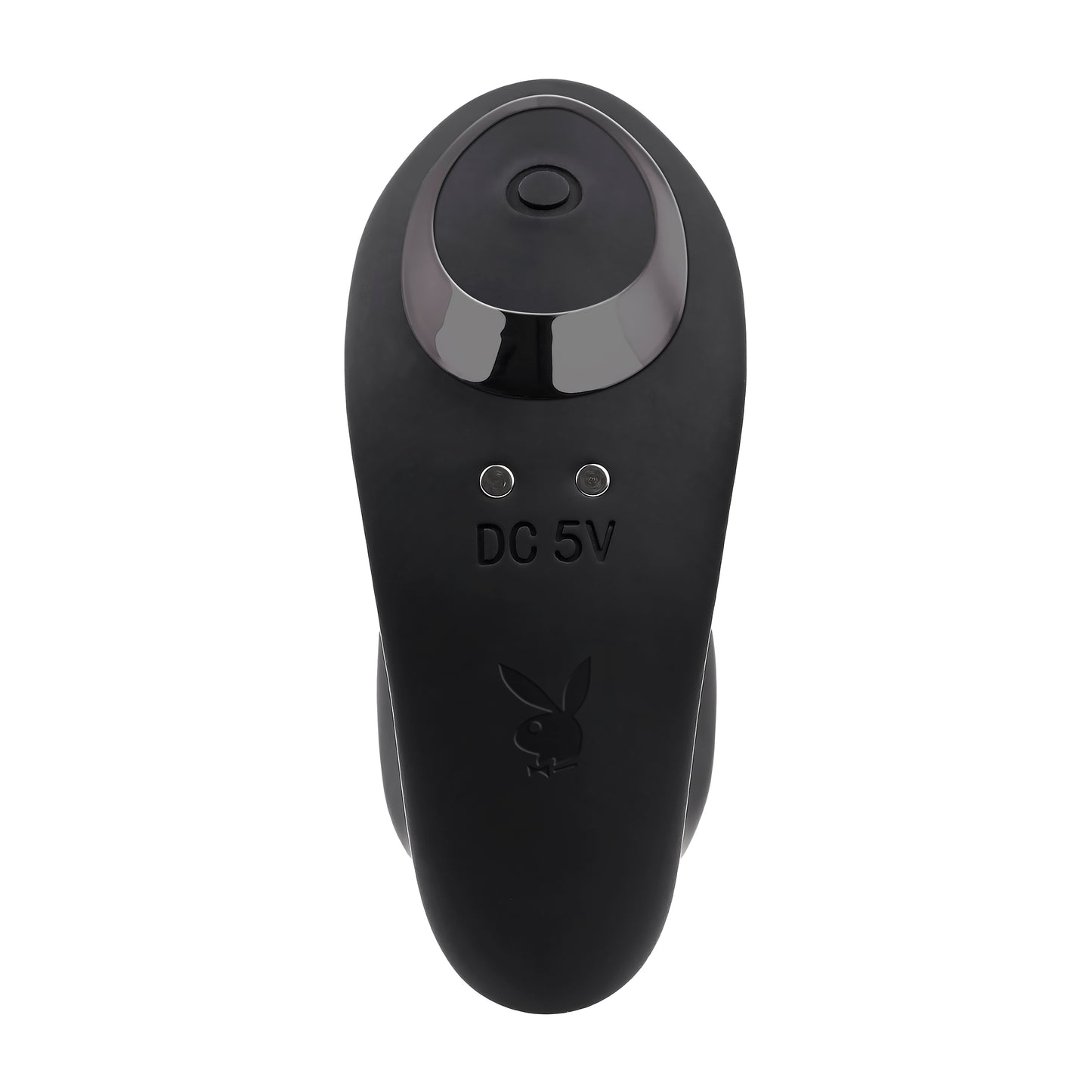 Playboy Pleasure PLAY TIME Black 12.7cm USB Rechargeable G-Spot P-Spot Vibrator