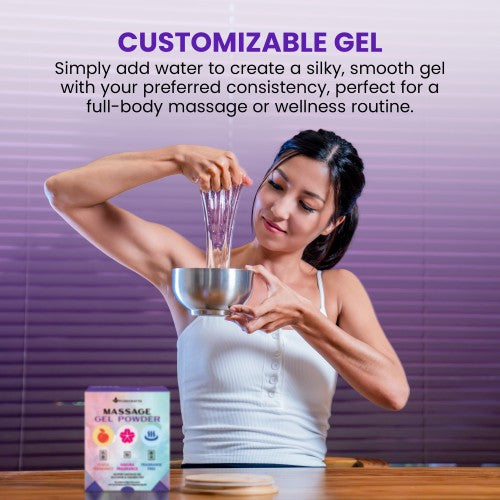 Purecrafts Massage Gel Powder Combo Box 3x50g - 3 Pack