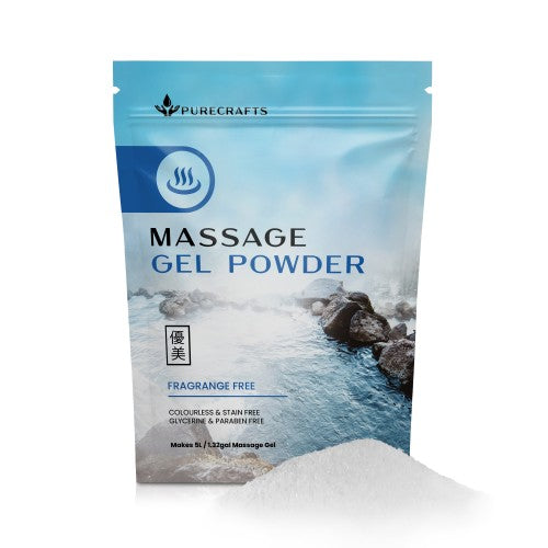 Purecrafts Massage Gel Powder 50g - Fragrance Free
