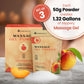 Purecrafts Massage Gel Powder 3x50g - 3 Pack - Peach Fragrance