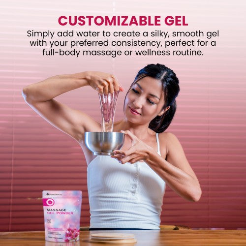 Purecrafts Massage Gel Powder 50g - Sakura Fragrance