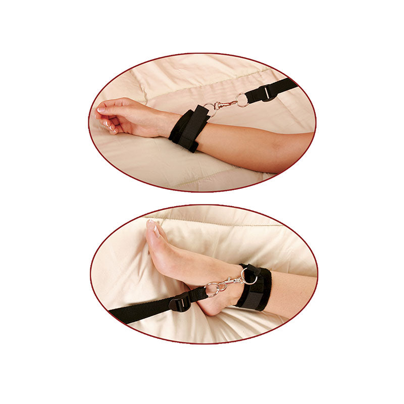 Pipedream Fetish Fantasy Series Bed Bindings Restraint Kit - Bed Restraint System