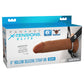 Pipedream FX Elite 6" Silicone Hollow Strap-On - Tan