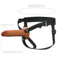 Pipedream FX Elite 7" Silicone Hollow Strap-On - Tan