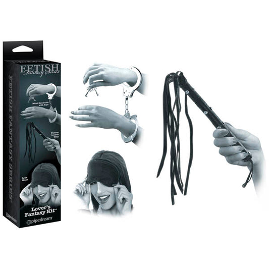 Pipedream Fetish Fantasy Series Limited Edition Lover's Fantasy Kit - 3 Piece Set