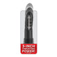 Pipedream Fetish Fantasy Series Ultimate Silicone Thruster - Black Thrusting Vibrator