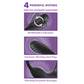 Pipedream Anal Fantasy Elite Ass-Gasm intiMotion - Quad Motor Prostate Massager with Remote