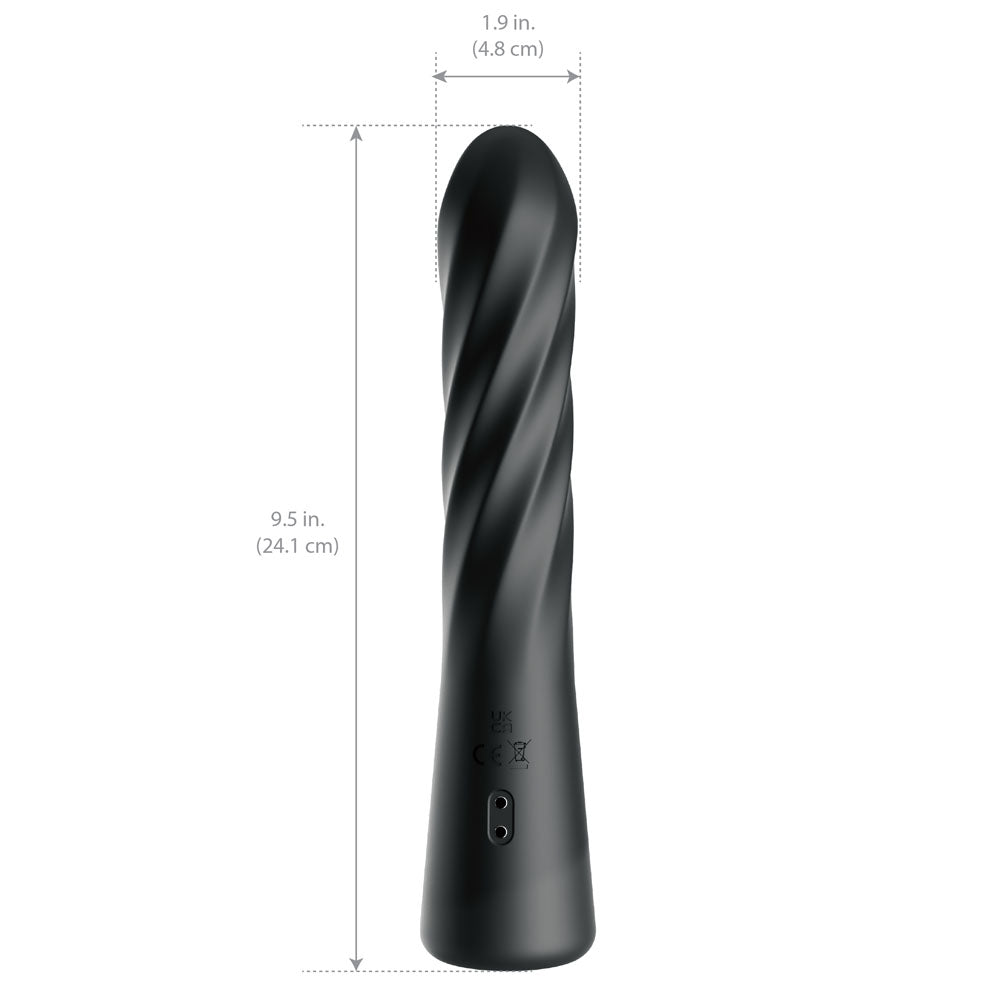 Pipedream Anal Fantasy Elite Twist Ecstasy - Twisting & Thrusting Anal Vibrator
