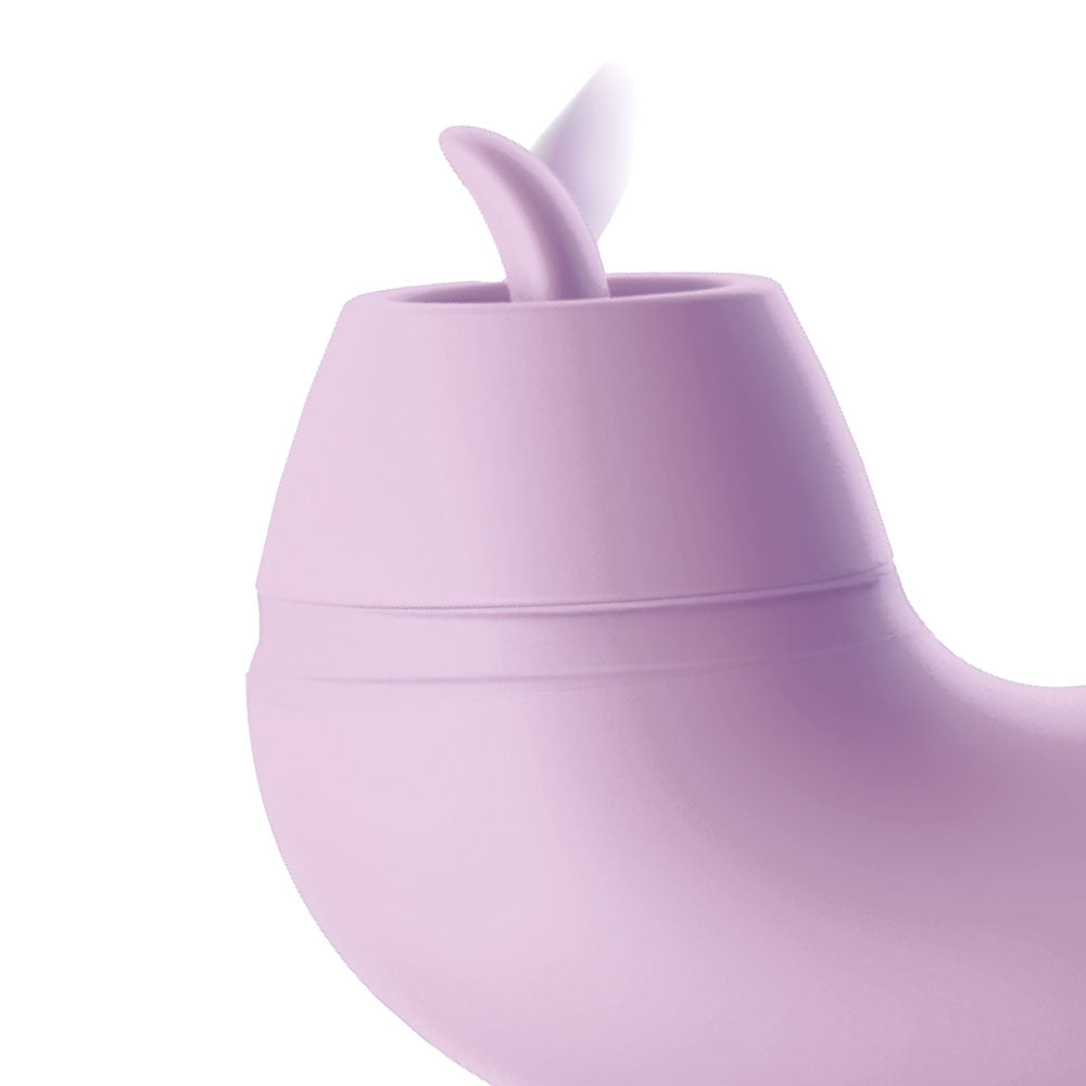 Pipedream Fantasy For Her G-Touch Pulse Pro - Rabbit Vibrator with Flicking Shaft and Tip