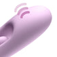 Pipedream Fantasy For Her G-Touch Pulse Pro - Rabbit Vibrator with Flicking Shaft and Tip