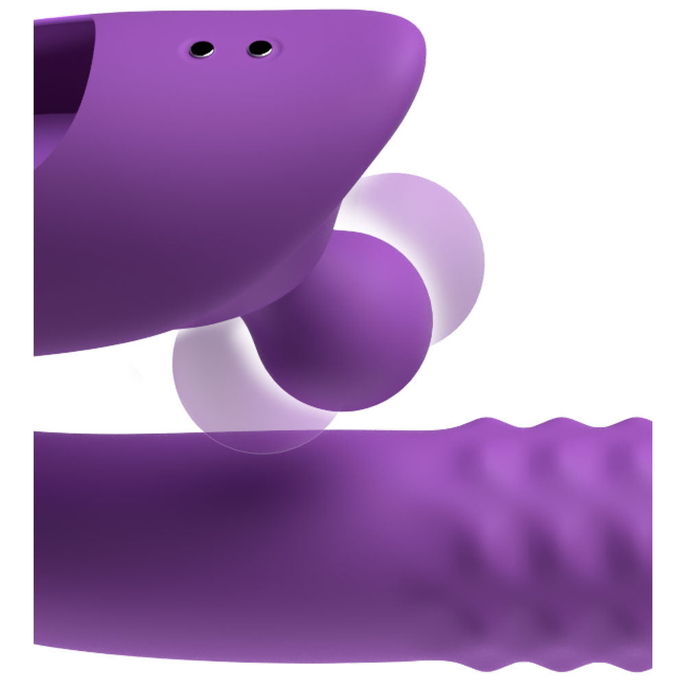 Pipedream Fantasy For Her Harmoni Pro - Throbbing G-Spot Beaded Vibrator