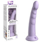 Pipedream Dillio Platinum Slim Seven - Purple 17.8cm (7") Dong