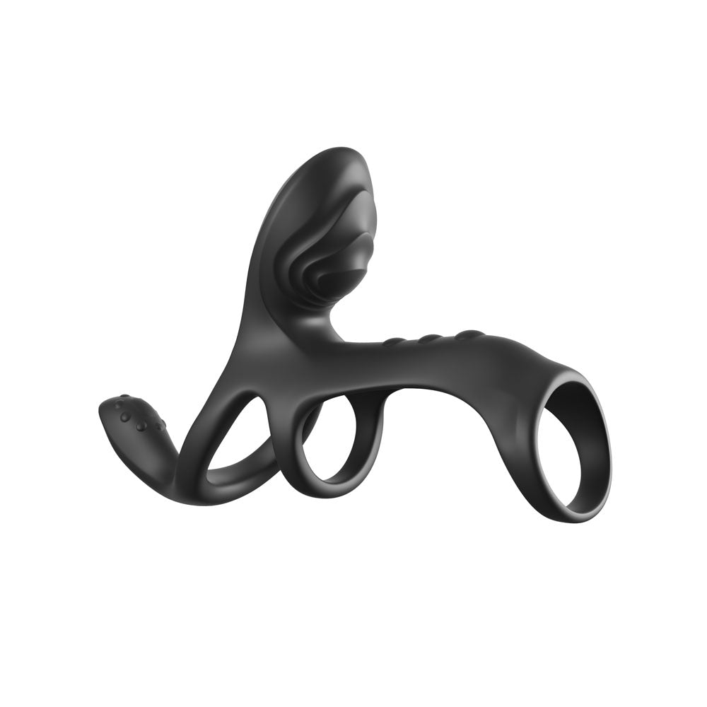 Pipedream Fantasy C-Ringz Ultimate Couples Cage Max - Vibrating Cock Ring Cage