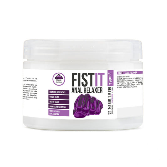 Shot Toys | PHARMQUESTS Fist-It Anal Relaxer Water Based Lubricant 500ml