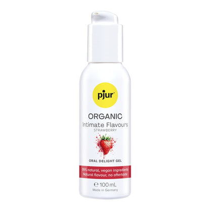 Pjur Organic Oral Delight Gel 100ml - MULTIPLE FLAVOURS