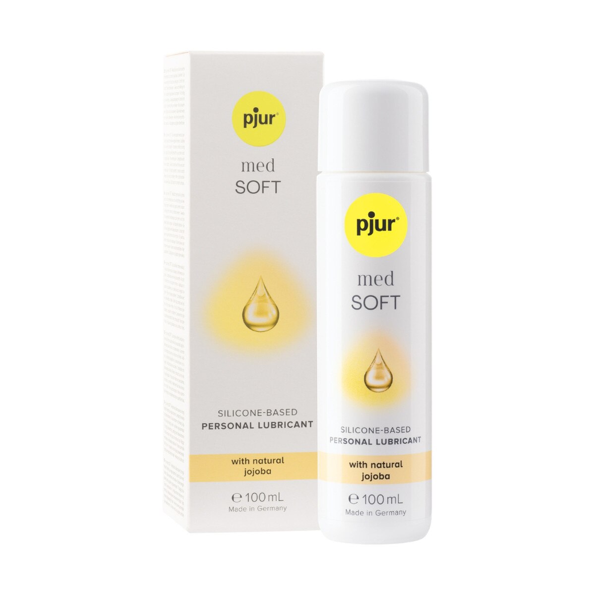 Pjur Med Soft Glide Silicone Based Lubricant with Jojoba Oil 100ml