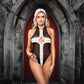 Fantasy Lingerie PLAY CONFESS TO ME Nun Costume Set - S/M or M/L