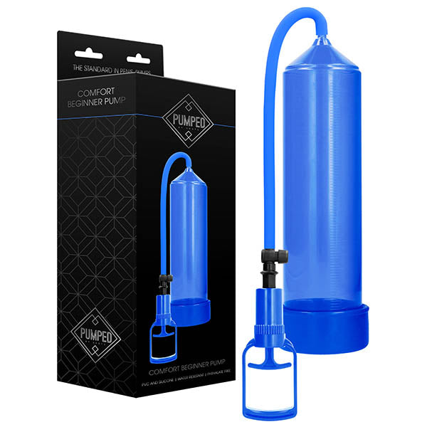 Shots Toys | PUMPED Comfort Beginner Pump Blue
