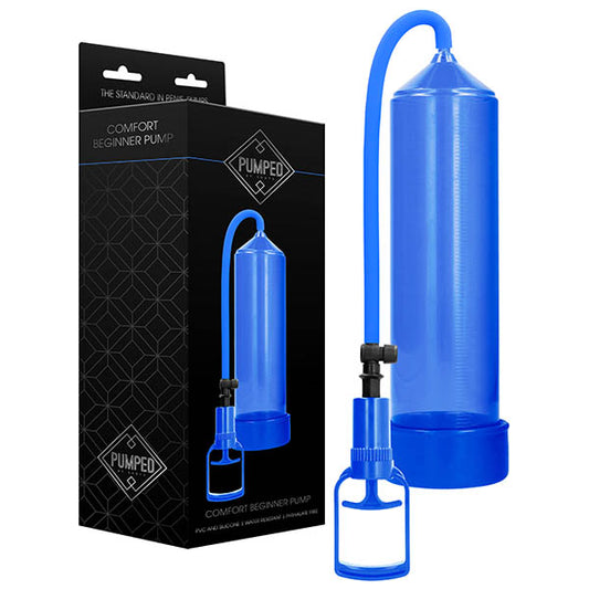 Shots Toys | PUMPED Comfort Beginner Pump Blue