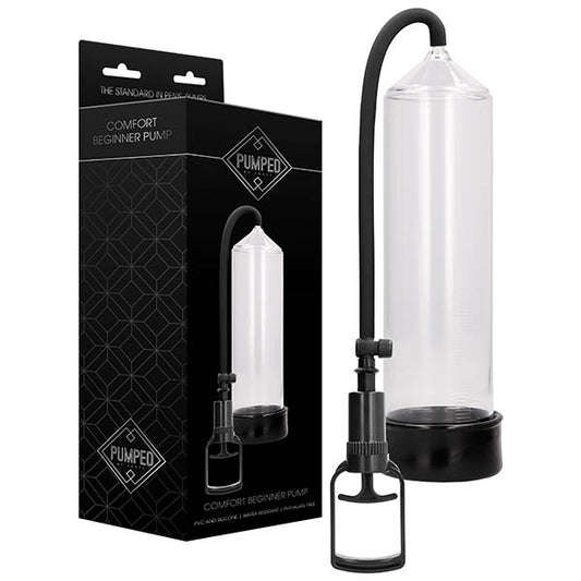 Shots Toys | PUMPED Comfort Beginner Pump Clear
