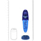 Shots Toys | PUMPED Aqua-Pro Auto Pump - Blue/Clear AI-Enabled Submersible Auto Penis Pump