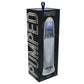 Shots Toys | PUMPED Aqua-Pro Auto Pump - Grey/Clear AI-Enabled Submersible Auto Penis Pump