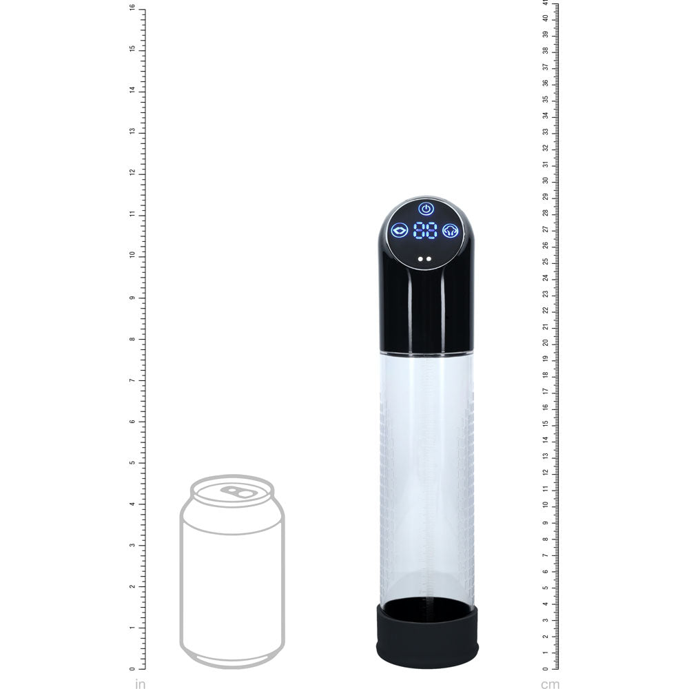 Shots Toys | PUMPED Automatic Waterproof Pump - Black/Clear Automatic Penis Pump