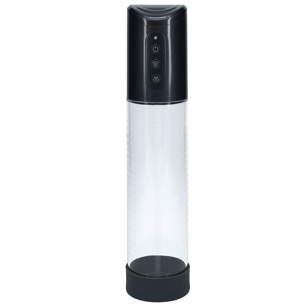 Shots Toys | PUMPED Hyperpump Automatic Pump - Gunmetal Auto Penis Pump