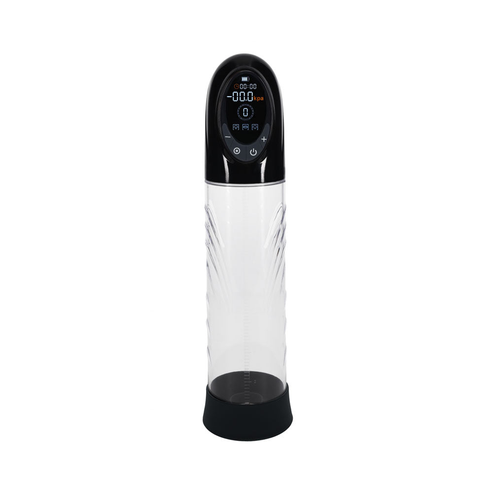 Shots Toys | PUMPED CyberPulse Automatic Penis Pump - Black/Clear Auto Penis Pump