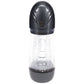Shots Toys | PUMPED SonicPull - Gunmetal Sucking And Vibrating Auto Masturbator