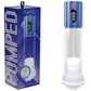 Shots Toys | PUMPED HyperLift - Metallic Blue/Clear Auto Pump