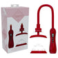 Shots Toys | PUMPED Vulva & Breast Pump with Tongue Stimulator - Red