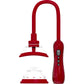 Shots Toys | PUMPED Vulva & Breast Pump with Tongue Stimulator - Red