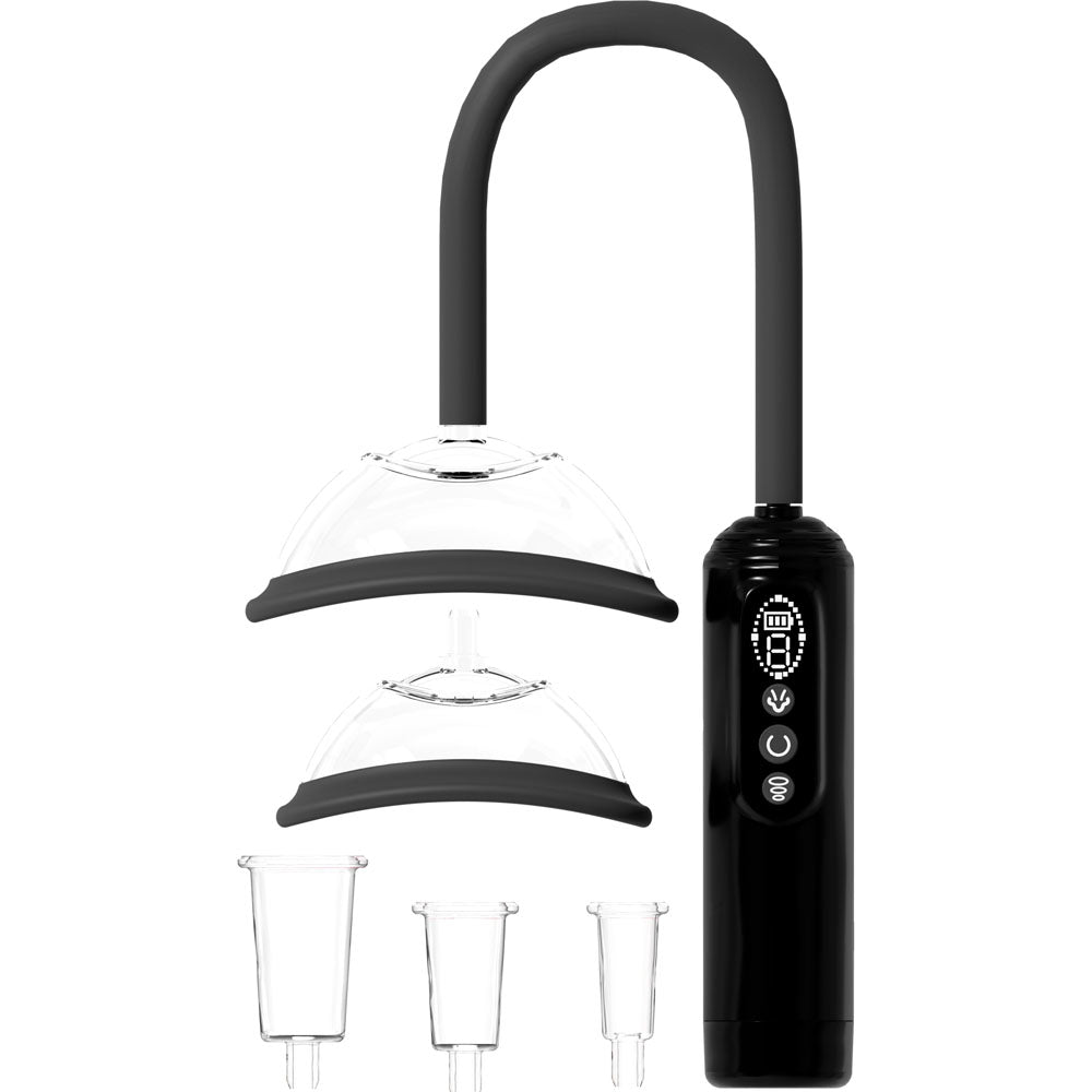 Shots Toys | PUMPED Vulva, Breast & Nipple Pump - Black
