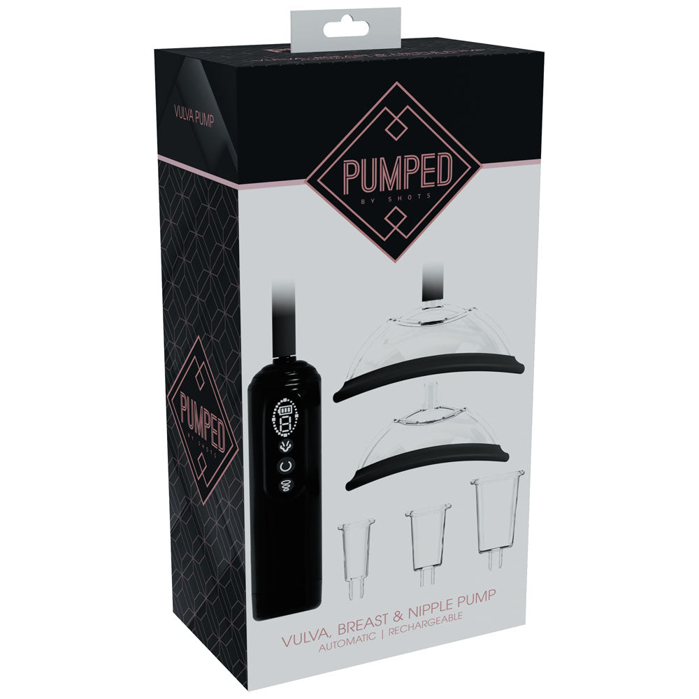 Shots Toys | PUMPED Vulva, Breast & Nipple Pump - Black