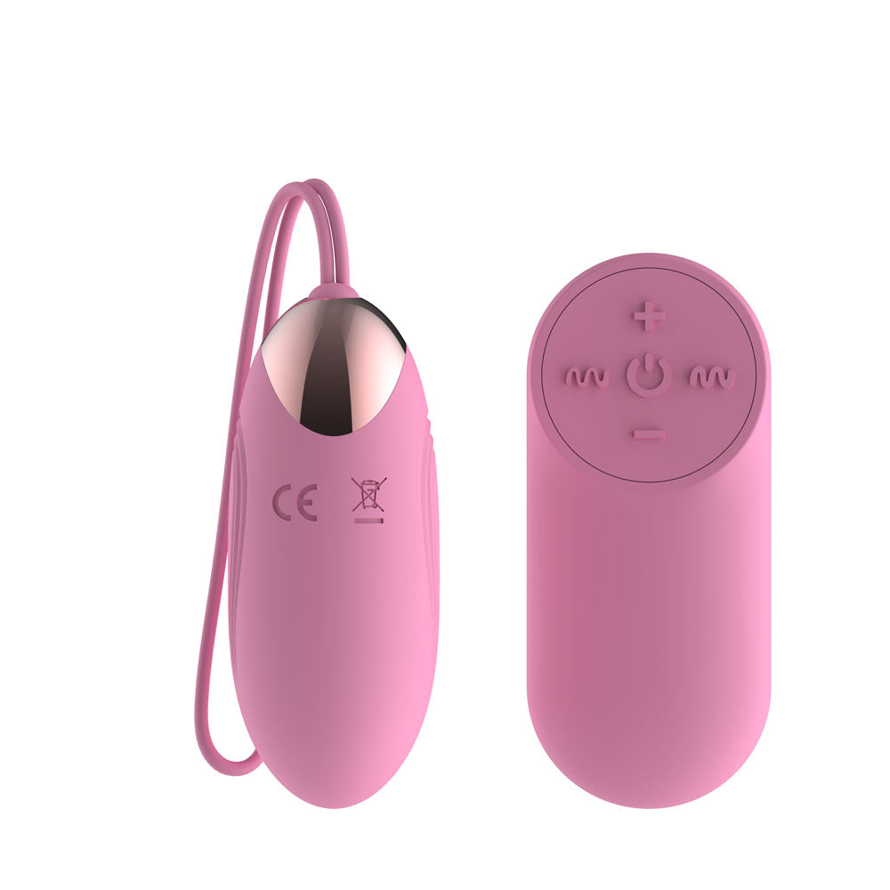 Passion Play Silicone Vibrating Egg with Wireless Remote - Small