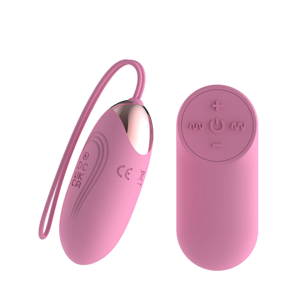 Passion Play Silicone Vibrating Egg with Wireless Remote - Small