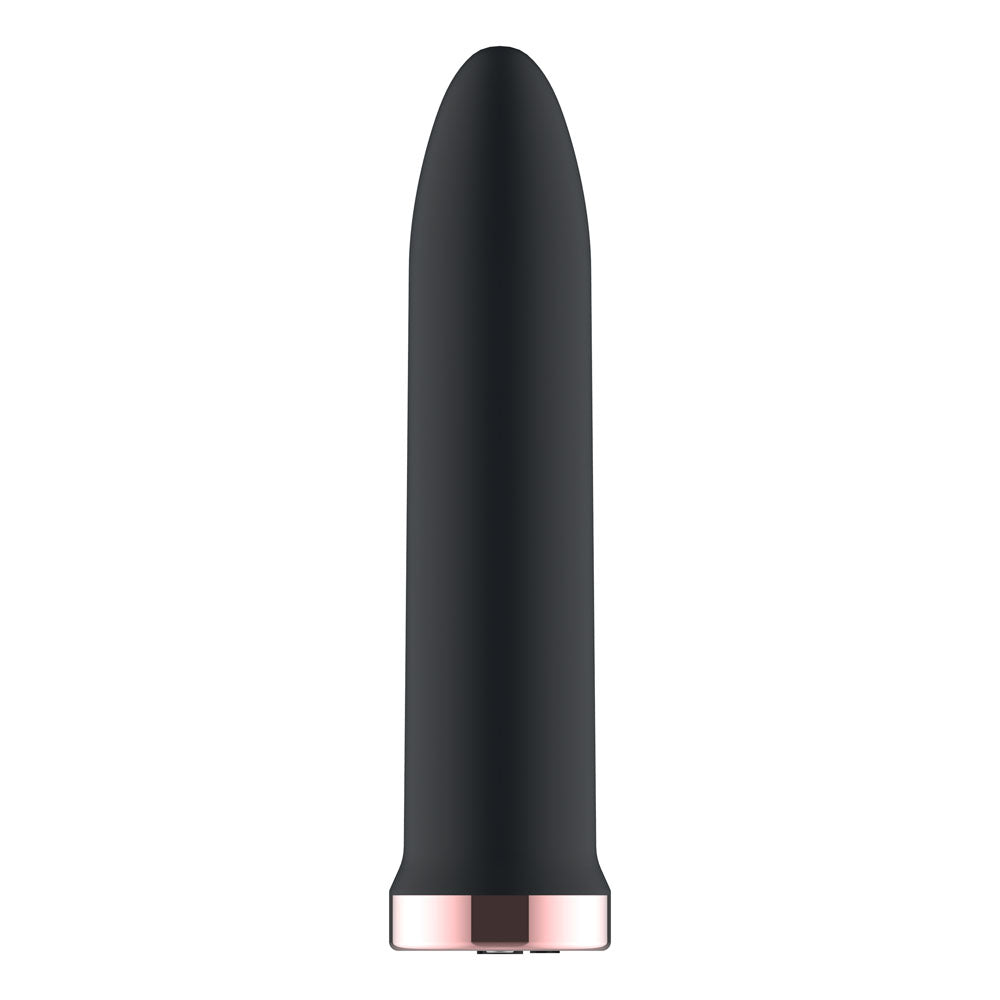 Passion Play Rechargeable Vibrating Bullet - Black