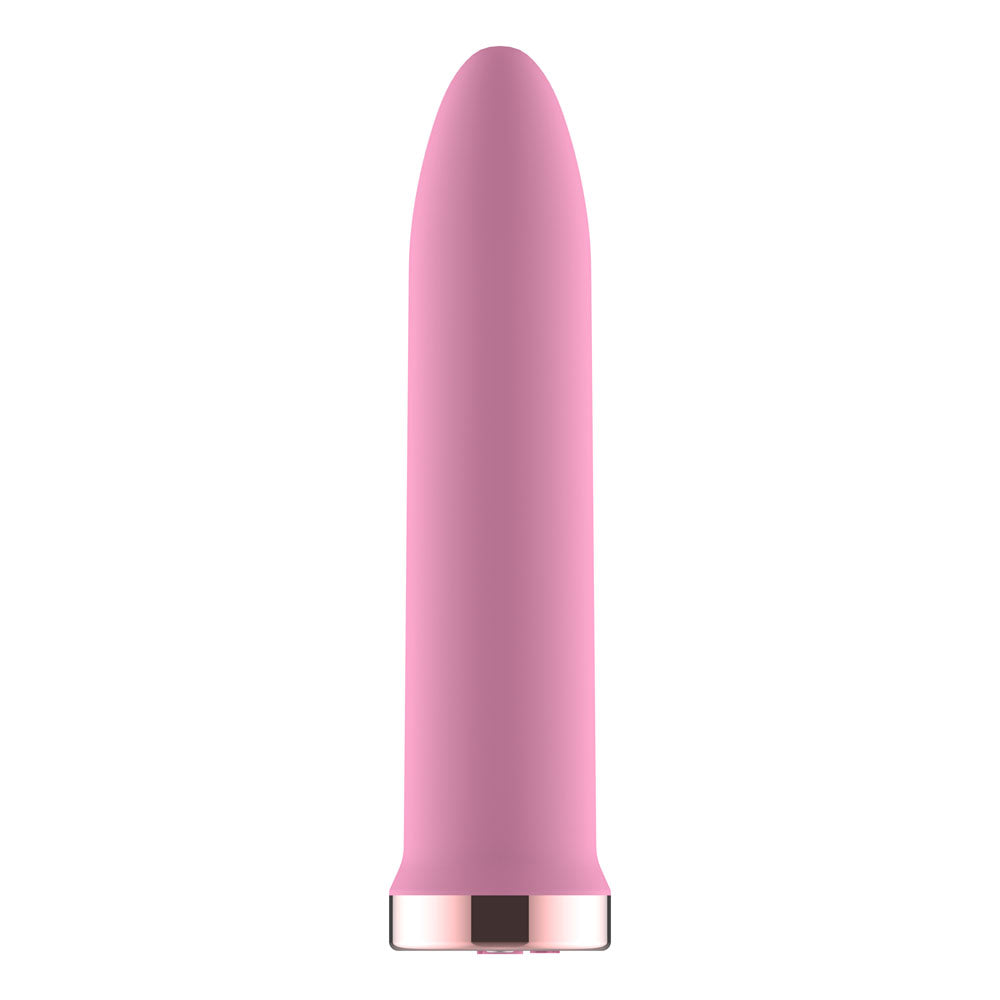 Passion Play Rechargeable Vibrating Bullet - Pink