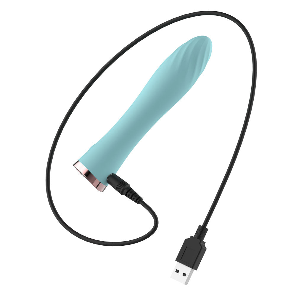 Passion Play Ultra Power Silicone Vibrating Bullet - Blue