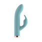 Passion Play Silicone Mini Rabbit Vibrator - Blue