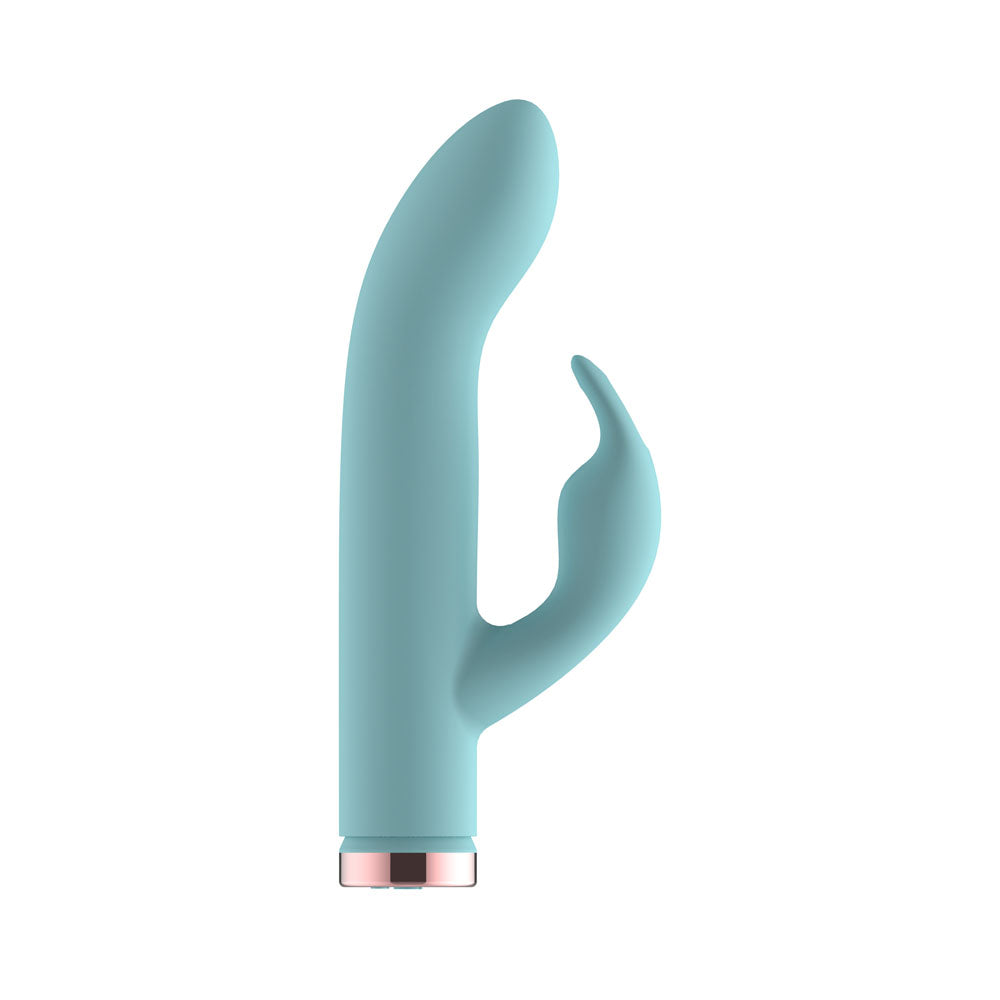 Passion Play Silicone Mini Rabbit Vibrator - Blue