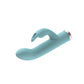 Passion Play Silicone Mini Rabbit Vibrator - Blue