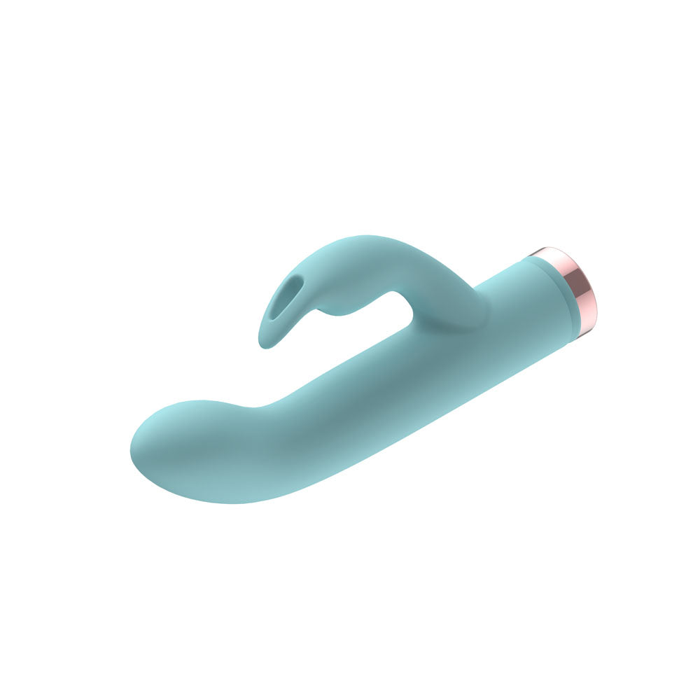 Passion Play Silicone Mini Rabbit Vibrator - Blue