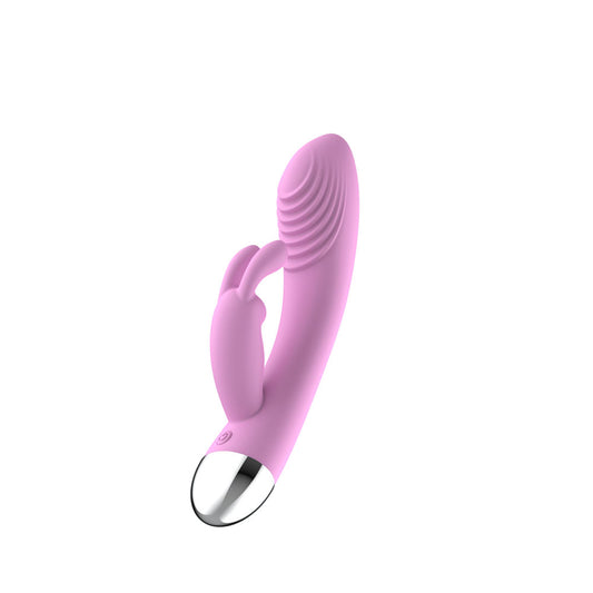 Passion Play Silicone Rabbit Vibrator - Pink