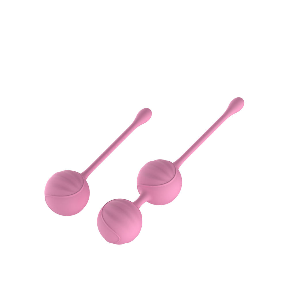 Passion Play Silicone Kegel Ball Set - Pink