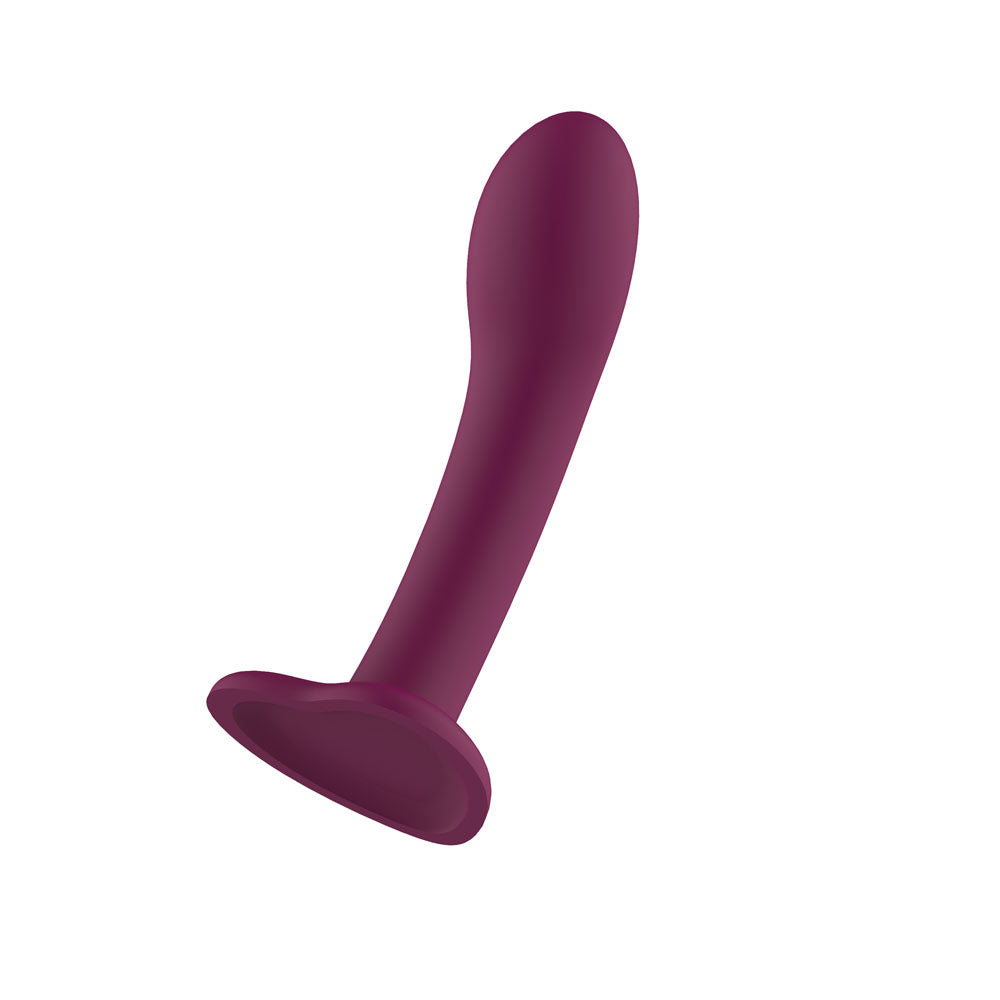 Passion Play Liquid Silicone Dildo - Purple