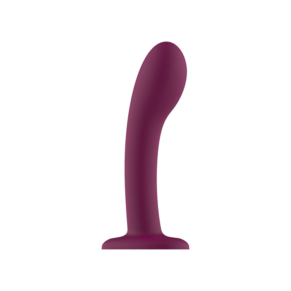 Passion Play Liquid Silicone Dildo - Purple
