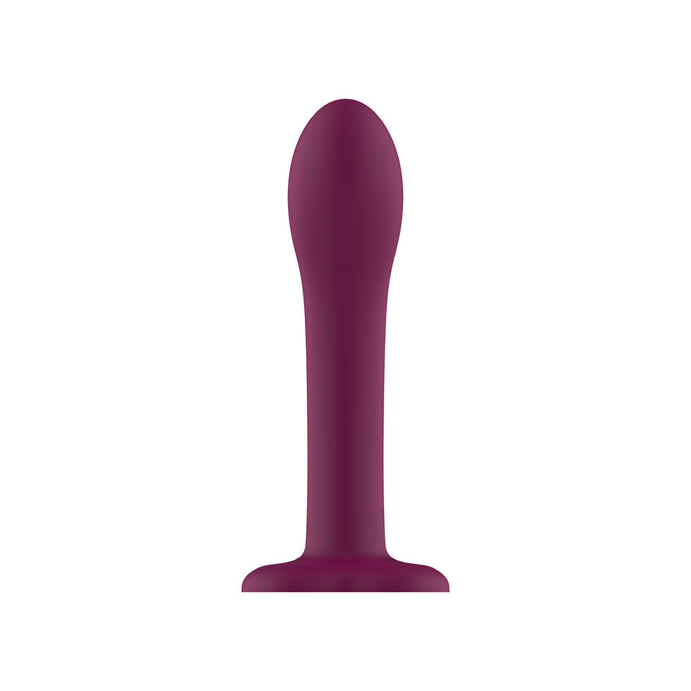 Passion Play Liquid Silicone Dildo - Purple